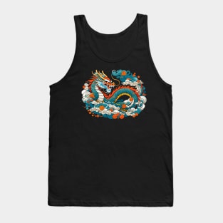 Chinese Dragon Art for Dragons lover gift Tank Top